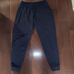 Navy blue under armour joggers